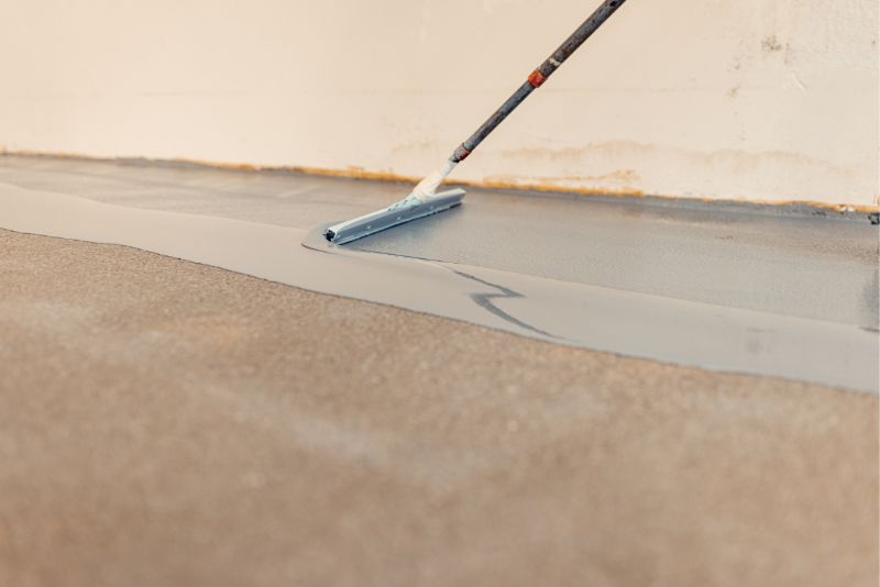 epoxy overlay on concrete floor
