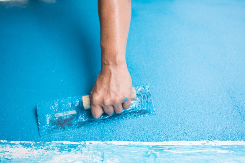 Epoxy flooring installed on a concrete floor in Ipswich